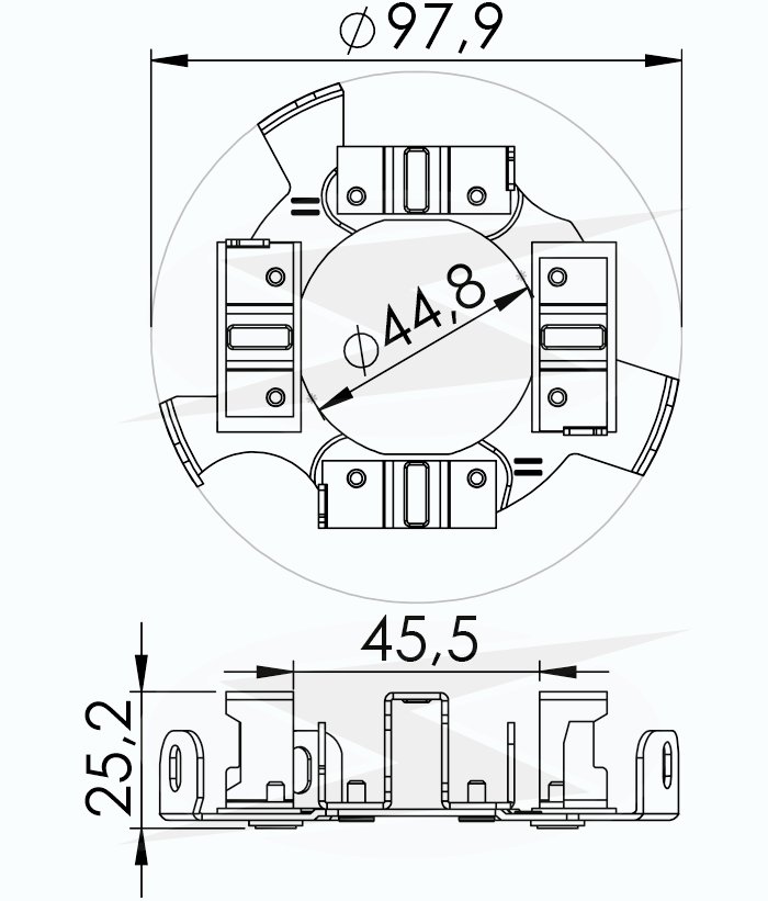 Imagem: 2 - UF-1.102/4 UF-1.102/2 UF-1.102